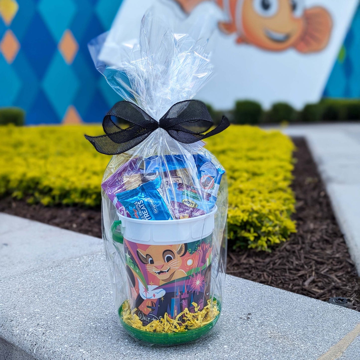 Disney Refillable Popcorn Bucket Gift Basket