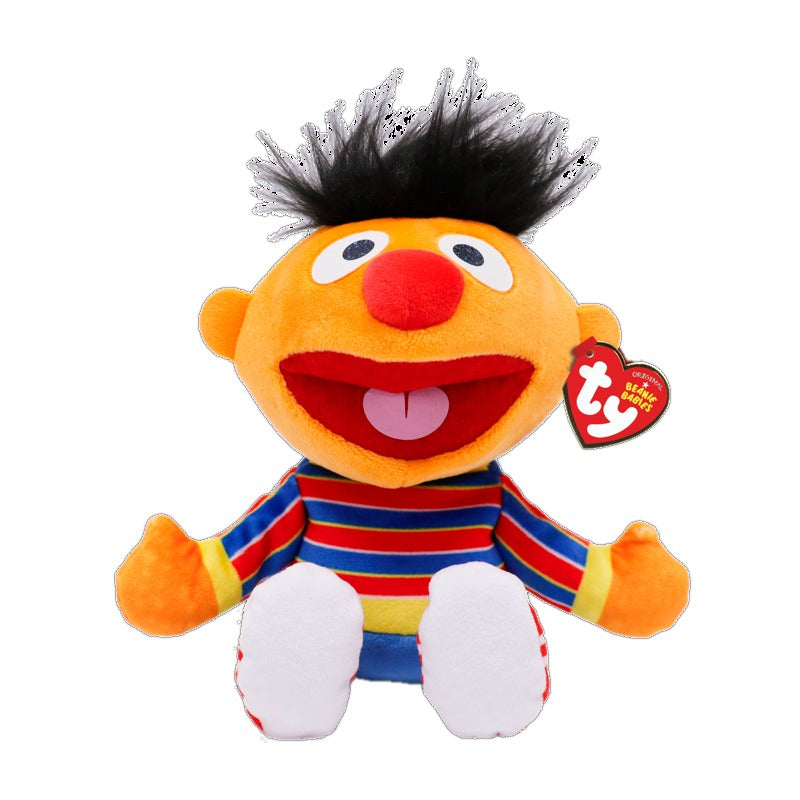 Ernie Plush Gift Basket - Ernie 8" (Licensed) plush