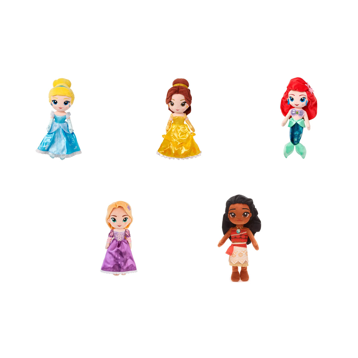 Disney Princess Fab Five plush gift basket