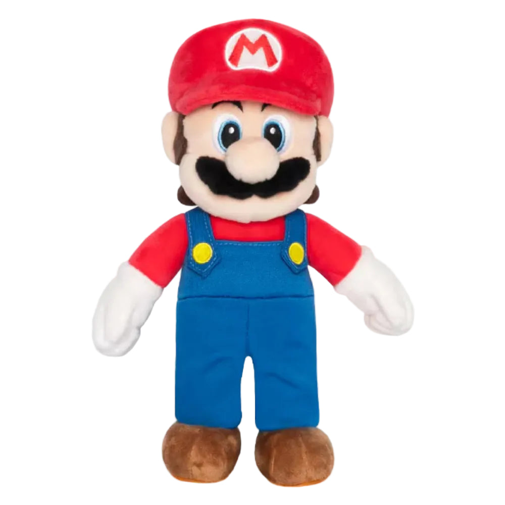Licensed Super Mario Bros Mario plush toy character for custom Nintendo themed resort gift baskets