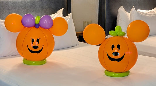 Not-So-Scary Disney Halloween Inspired Balloons