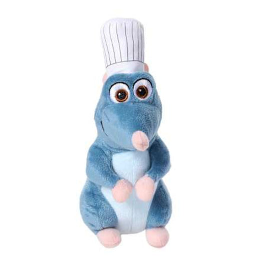 Disney Pixar Ratatouille Remy plush toy featured in a custom gift basket available for delivery to Walt Disney World and Universal Orlando resort guests