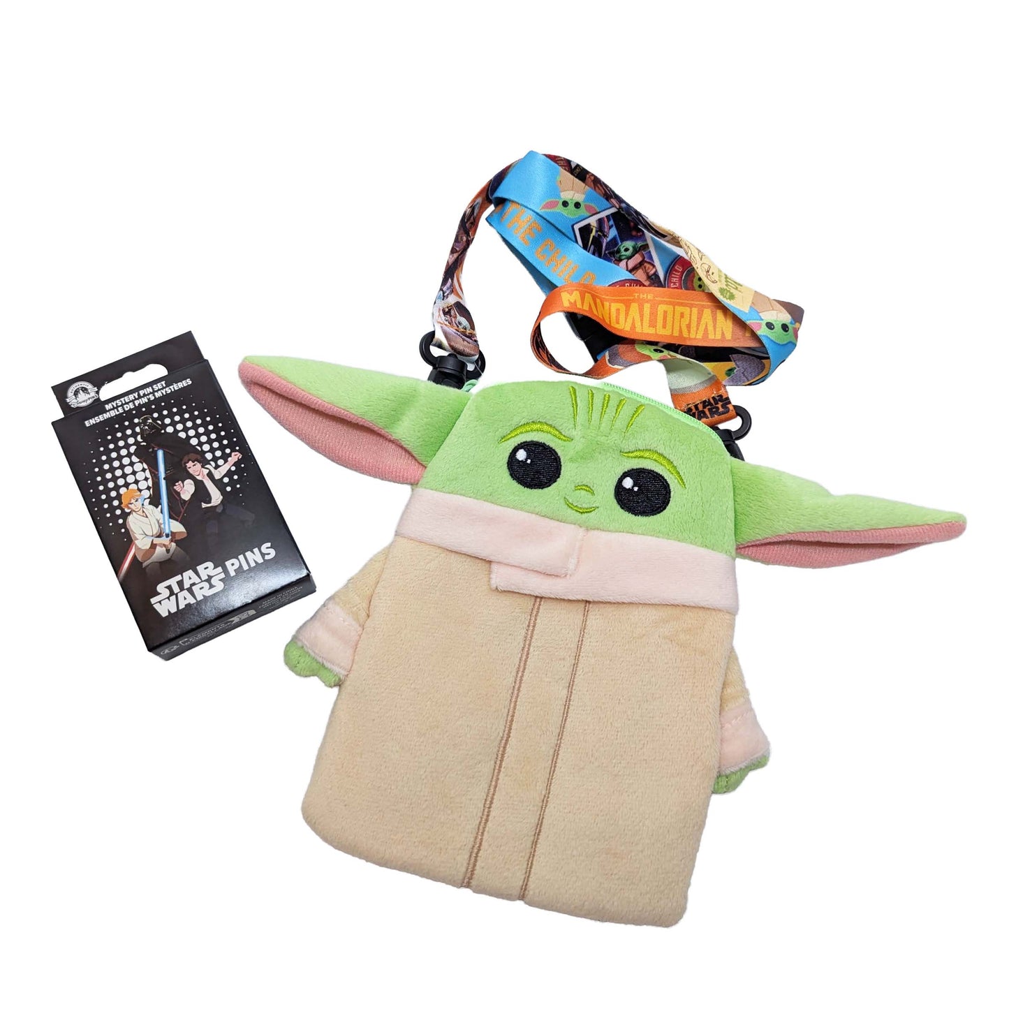 Disney Pin Trading Starter Set with Character Zippered Pouch