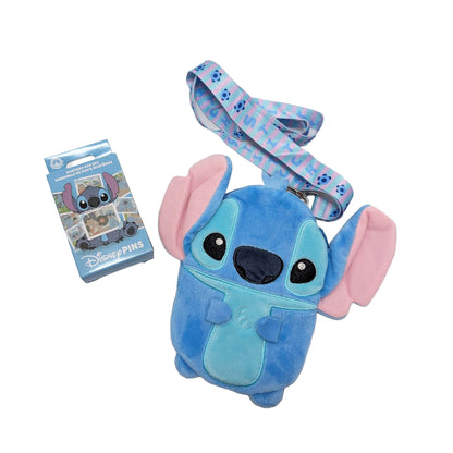 Disney Pin Trading Starter Set with Character Zippered Pouch