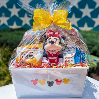 Minnie Mouse Gift Basket