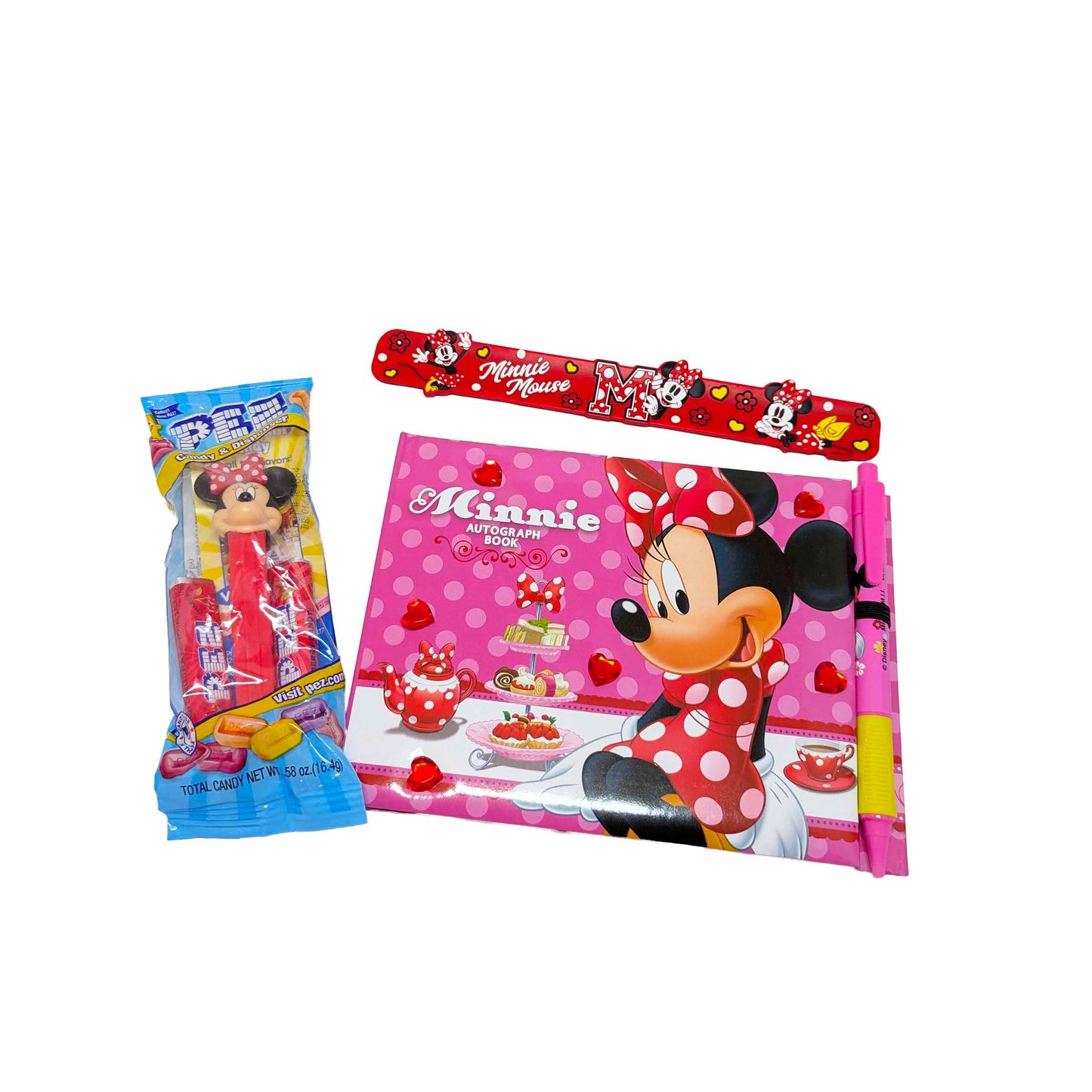 Disney Park Day Autograph Book with Slap Bracelet