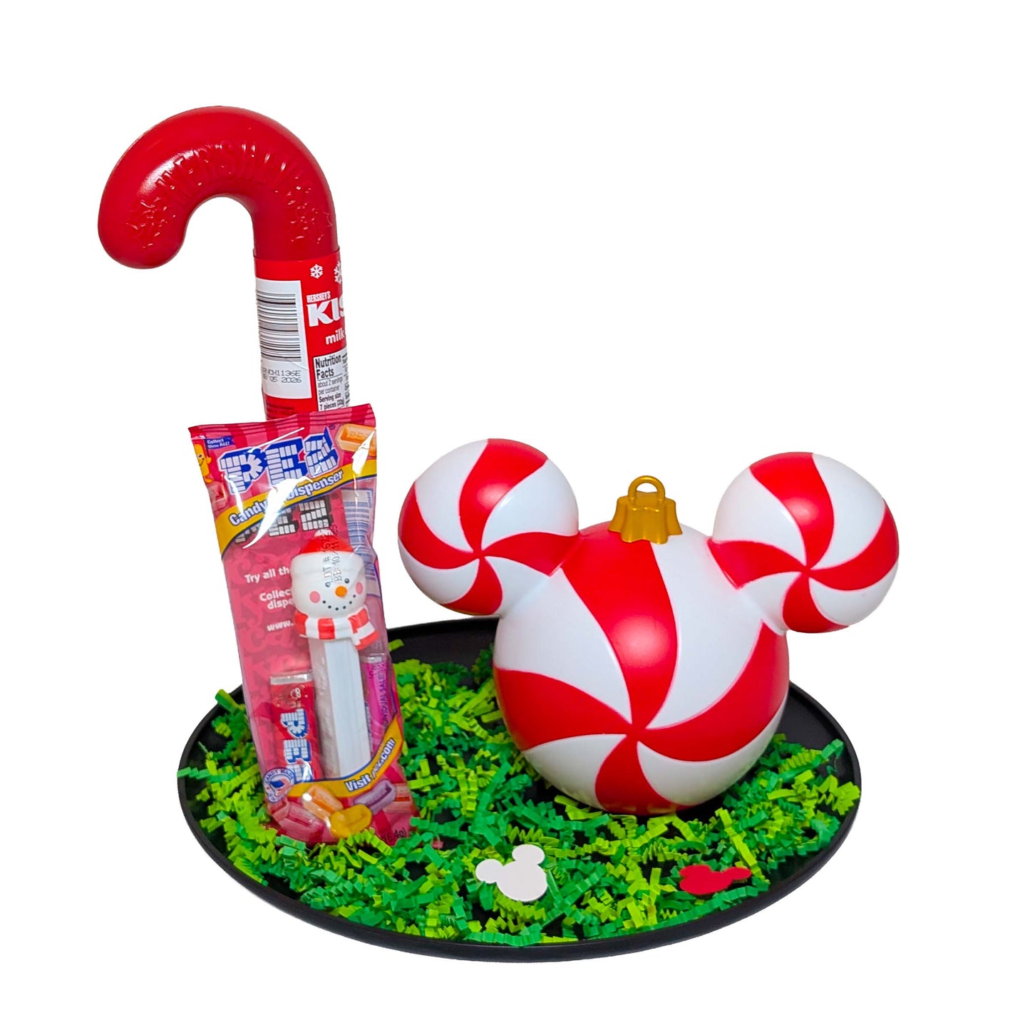 Mickey Light Up Peppermint Ornament Gift Basket