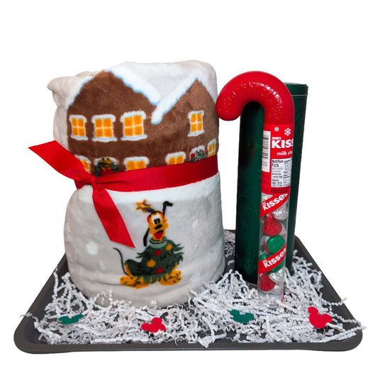 Comfort & Joy Throw Blanket Gift Basket