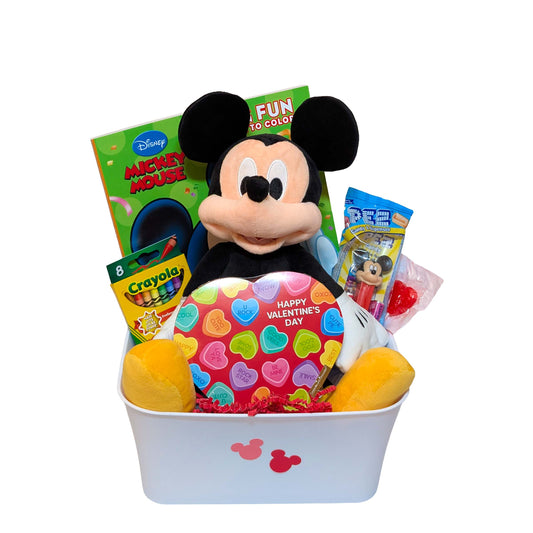 Mickey & Friends Valentine's Gift Basket