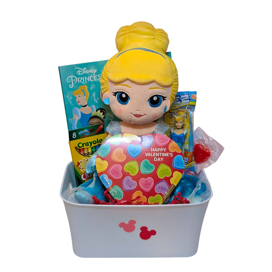 Disney Princess Valentine’s Gift Basket