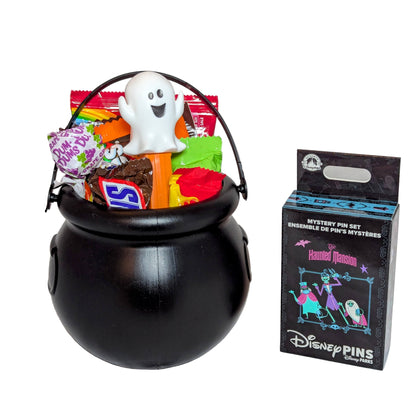Trick-or-Treat Disney Mystery Pin Gift Basket