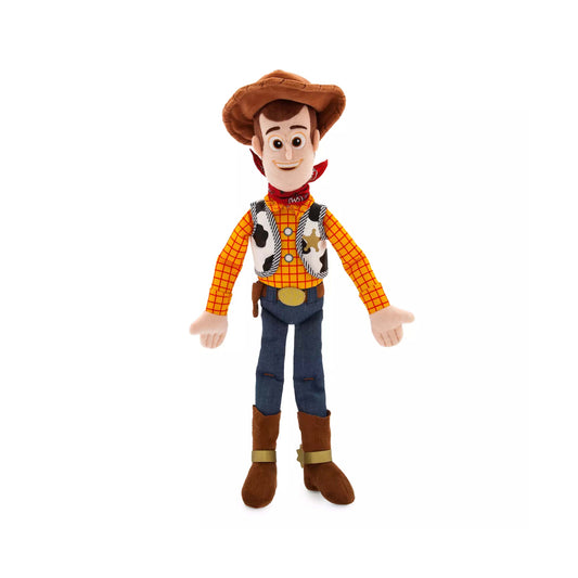 Woody plush toy from Toy Story featured in a custom gift basket for Walt Disney World and Universal Orlando resort deliveries