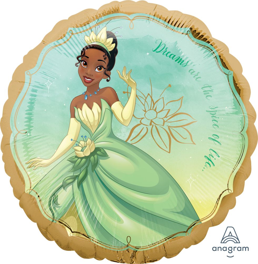 Disney Princess Tiana Princess and the Frog Once Upon a Time foil balloon