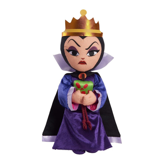 Disney Villains Evil Queen plush doll in a purple and black gown with a gold crown for custom vacation gift baskets