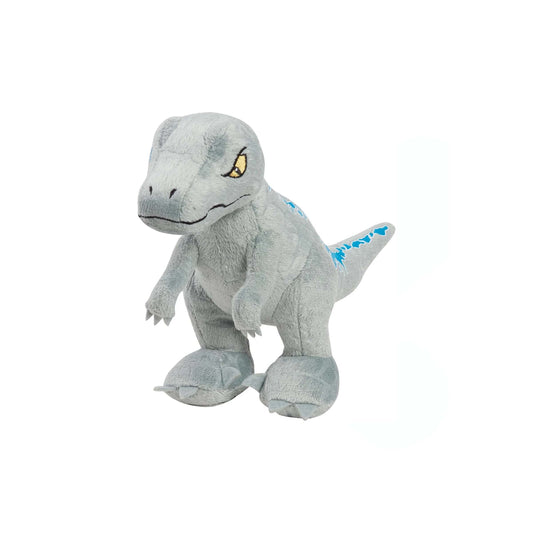 Licensed Jurassic World 7-inch Blue the Velociraptor plush toy for custom Universal Orlando resort gift baskets