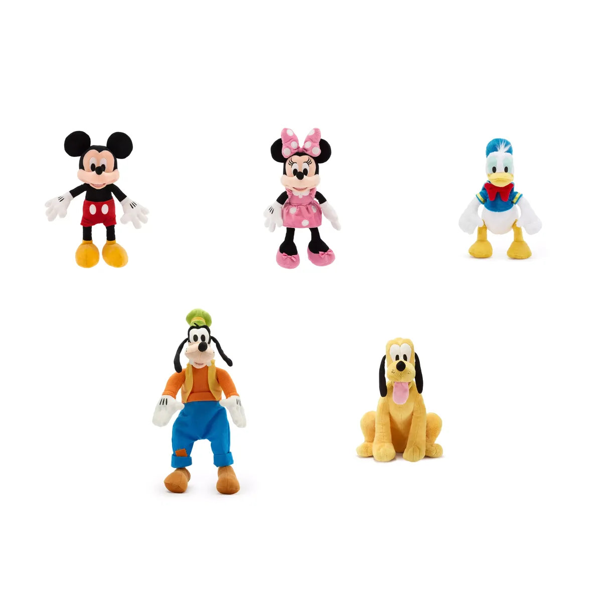 Mickey and Friends Fab Five Disney Parks plush combo gift basket