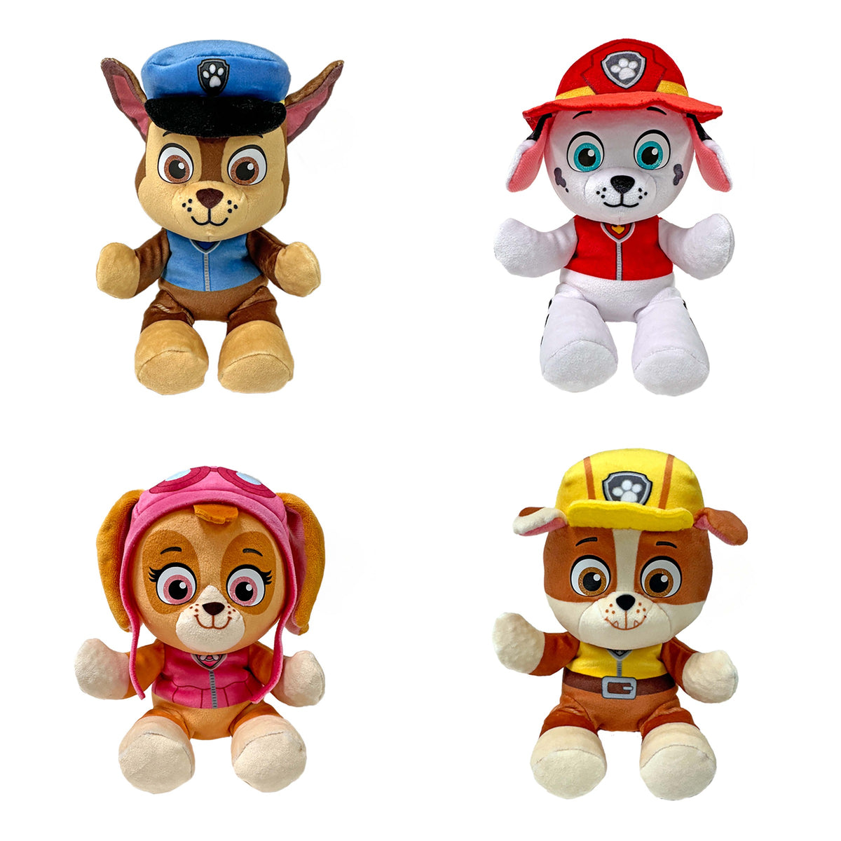 Adventure Quad - Chase Marshall Skye and Rubble 8 inch licensed plush