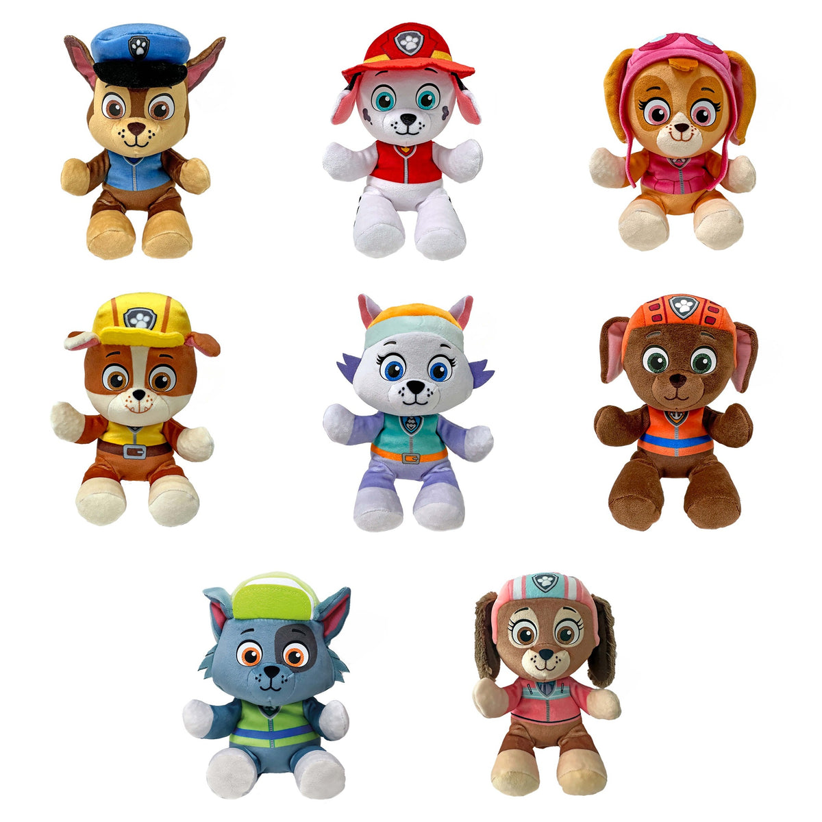 PAW Patrol plush combo gift baskets featuring all 8 characters