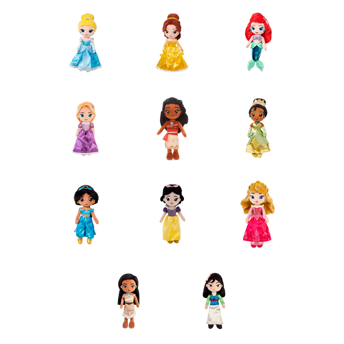 Disney Princess Ultimate Collection all 11 plush gift basket