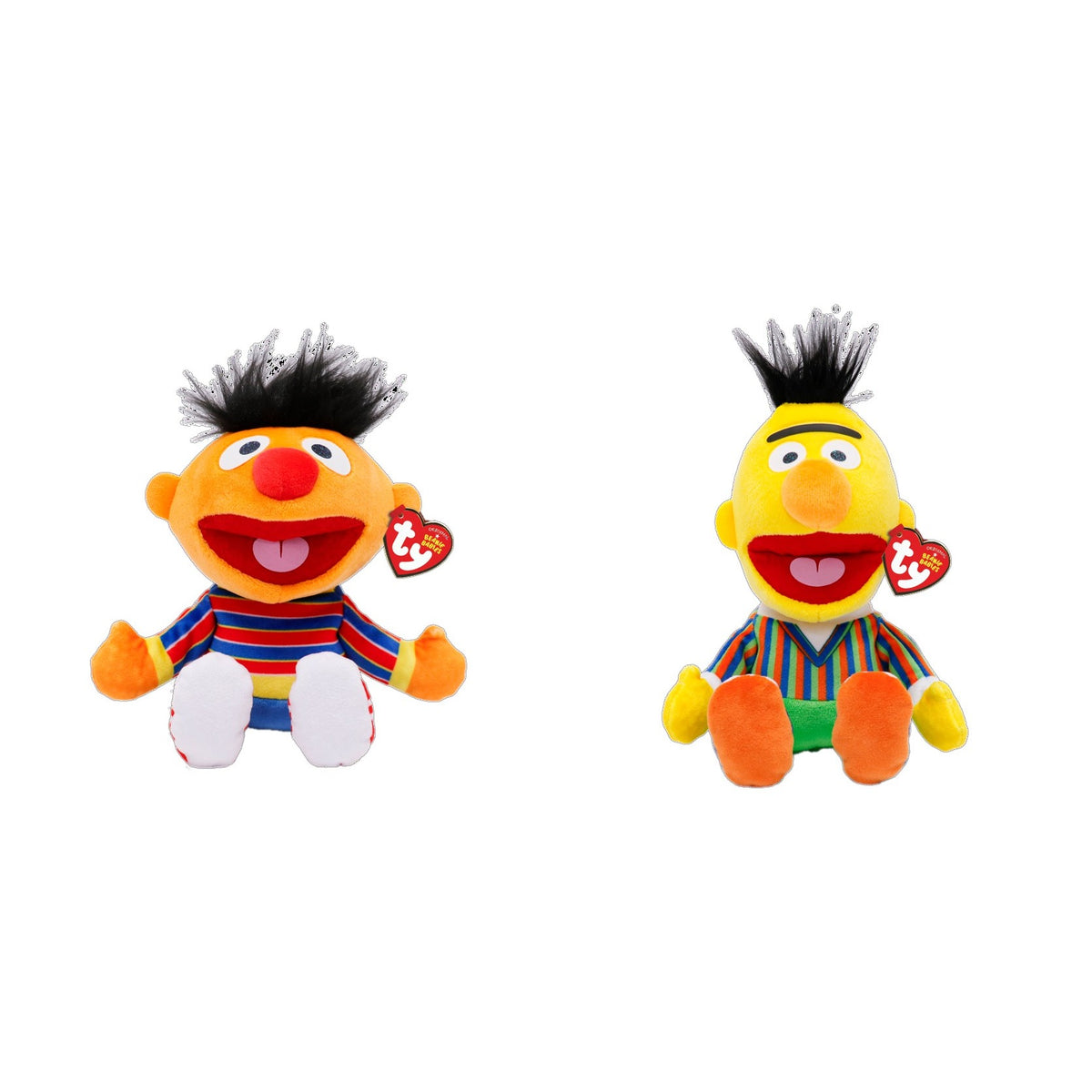 Sesame Street Gift Basket - Best Friends Duo - Ernie+Bert (8" Licensed)